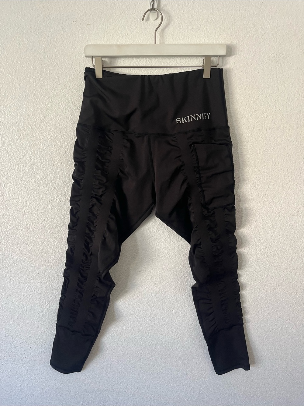 Skinnify Resistance Band Leggings Black Size Large